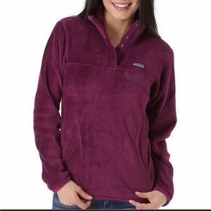 Patagonia magenta women’s re-tool snap-T fleece pullover-XS. Excellent condition